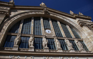 Gare du nord.