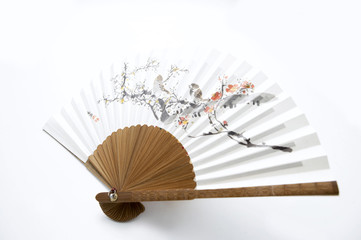 Korean traditional folding fan 