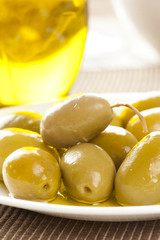 Fresh Organic Green Olives