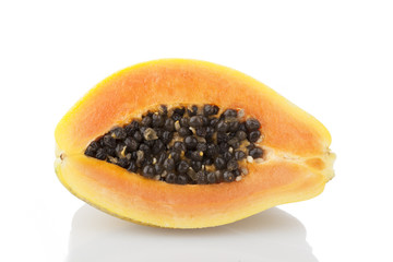 Papaya on White