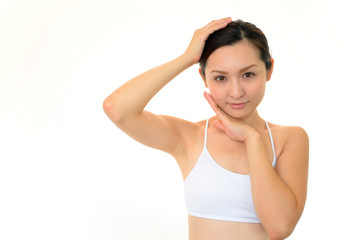 Fototapeta premium 美しい女性