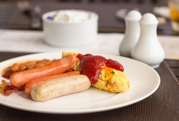 Breakfast meal set