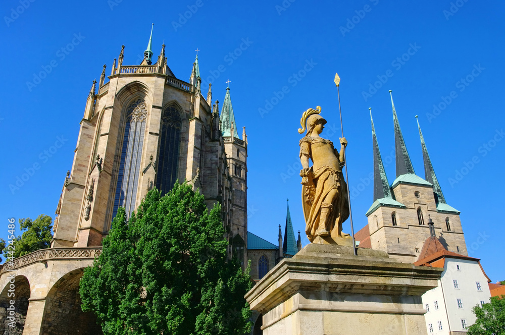 Sticker erfurt dom - erfurt cathedral 08