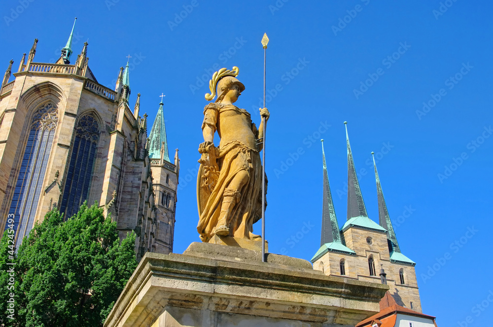 Wall mural Erfurt Dom - Erfurt cathedral 09