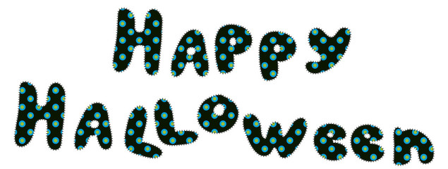 halloween lettering