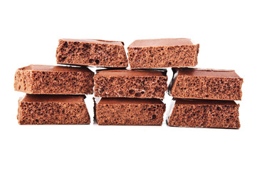 chocolate isolated
