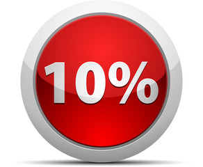 10% sale label