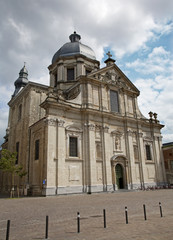 Fototapeta na wymiar Gent - West facade of st. Peter s church