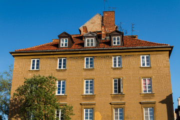 Fototapeta premium Castle Square in Warsaw, Poland