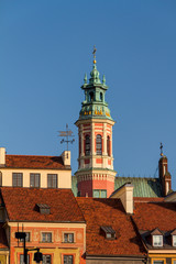 Castle Square in Warsaw, Poland