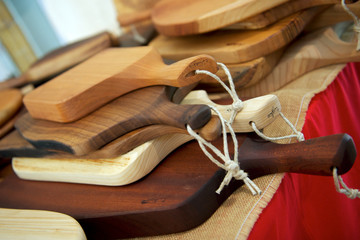 taglieri artigianali in legno