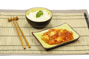 poulet sauce aigre-douce