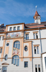 Fototapeta premium Stadtarchiv Bamberg Fassade