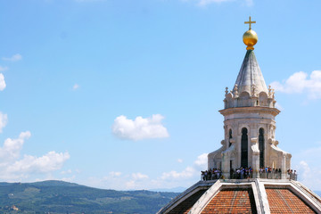 Cupopa of cathedral Santa Maria del Fiore in Florence