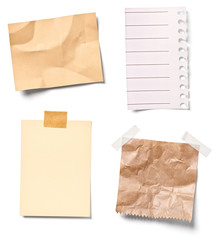 vintage note paper office business