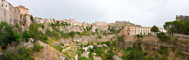 Fototapeta na wymiar Huecar Gorge in Cuenca, spain