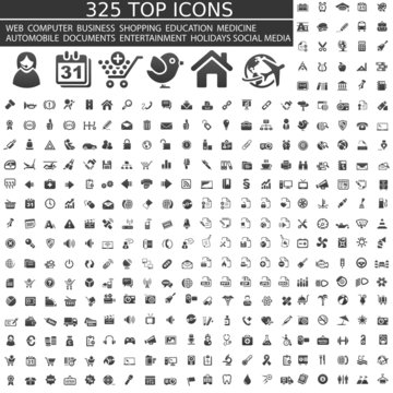 325 grey Top Icons