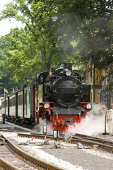Fototapeta premium Steam locomotive