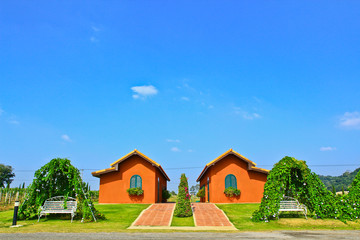 Fototapeta premium Farmhouse in thailand