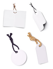 price label blank note shopping