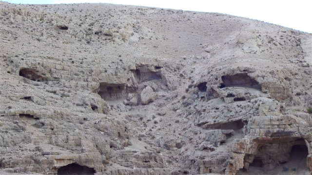 Monks cells, Mar Saba monastery,Jerusalem,Israell