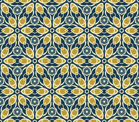 vintage wallpaper pattern seamless background. Vector.