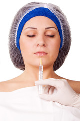 Cosmetic procedure Botox injections