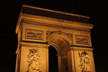 Fototapeta na wymiar Arco de Triunfo, Paris