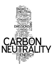 Word Cloud "Carbon Neutrality"