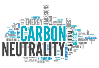 Word Cloud "Carbon Neutrality"