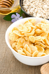 delicious and healthy corn flakes