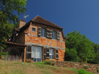 Village de Castelnau-Bretenoux; Corrèze Lot ; Limousin Périgord