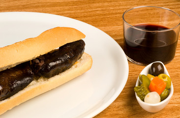 Morcilla baguette
