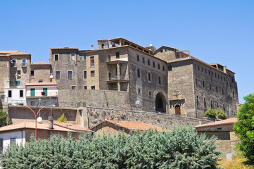 Fototapeta premium Panoramic view of Montefiascone. Lazio. Italy.
