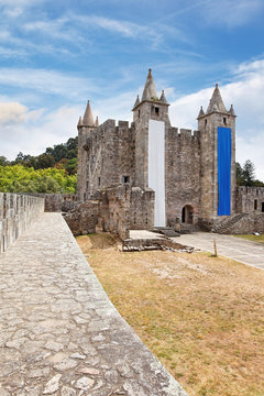 Castelo de Santa Maria da Feira bei Aveiro, Portugal