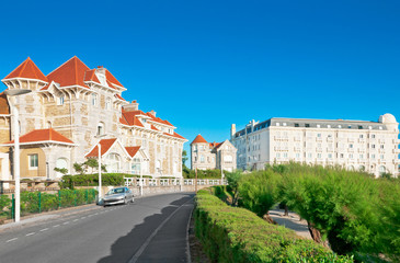 Street in Biarritz, France