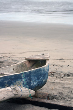 Fishing Boat on the Beach