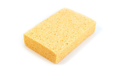yellow kitchen sponge