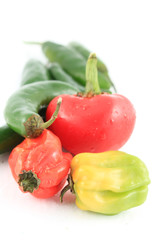 Hot peppers