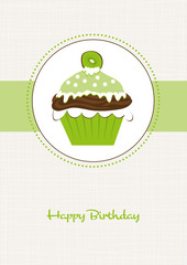 Cupcake zum Geburtstag