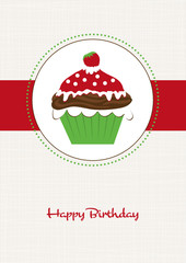 Cupcake zum Geburtstag