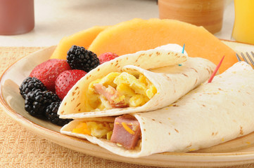 Breakfast burrito