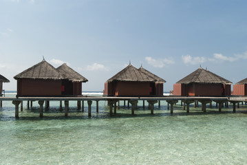 Sea landscape, Maldive islands