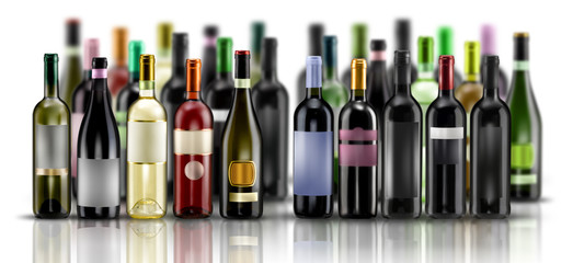 bottiglie di vino