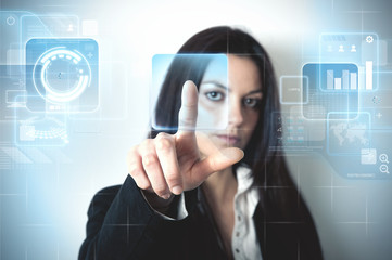 Futuristic virtual screen