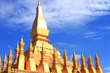 Naklejka premium Capital of laos