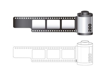 Camera film roll
