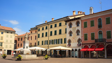 Paolo Diacono Square, Cividale del friuli, Italy