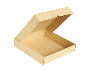 Carton box isolated on white background