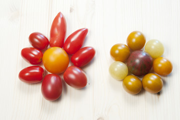 Two tomato stars